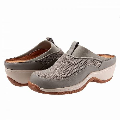 送料無料 ソフトウォーク SoftWalk レディース 女性用 シューズ 靴 クロッグ Aberdeen - Cement