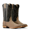 送料無料 アリアト Ariat メンズ 男性用 シューズ 靴 ブーツ ウエスタンブーツ Bankroll Western Boots - Smokey Roug...
