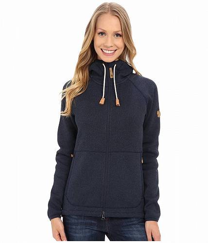 フェールラーベン 送料無料 フェールラーベン Fjallraven レディース 女性用 ファッション パーカー スウェット Övik Fleece Hoodie - Navy