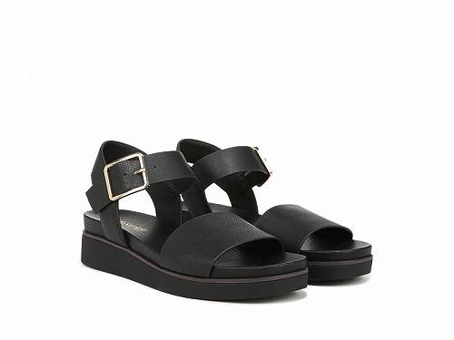 送料無料 ライフストライド LifeStride レディース 女性用 シューズ 靴 フラット Gillian Ankle Strap Sandals - Black