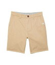 送料無料 クイックシルバー Quiksilver Kids 男の子用 ファッション 子供服 ショートパンツ 短パン Everyday Chino Light Shorts (Big Kids) - Incense