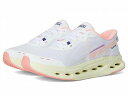 送料無料 スケッチャーズ SKECHERS レディース 女性用 シューズ 靴 スニーカー 運動靴 Max Cushioning Glide Step Caledonia Hands Free Slip-Ins - White/Pink