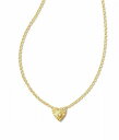 PhXRbg Kendra Scott fB[X p WG[ i lbNX Maia Heartburst Pendant Necklace - 18K Gold Vermail White Sapphire