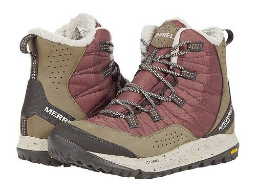 メレル スノーブーツ レディース 送料無料 メレル Merrell レディース 女性用 シューズ 靴 ブーツ スノーブーツ Antora Sneaker Boot - Marron