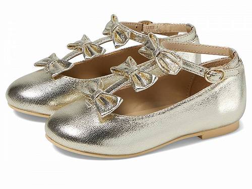 ̵ Janie and Jack λ å塼 Ҷ åե Ļ Crackle Bow Flats (Toddler/Little Kid/Big Kid) - Multicolor