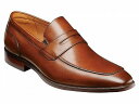 送料無料 フローシャイム Florsheim メンズ 男性用 シューズ 靴 ローファー Sorrento Moc Toe Penny Loafer - Cognac Smooth