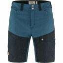 フェールラーベン 送料無料 フェールラーベン Fjallraven レディース 女性用 ファッション ショートパンツ 短パン Abisko Midsummer Shorts - Indigo Blue/Dark Navy