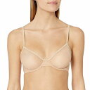送料無料 カルバンクライン Calvin Klein レディース 女性用 ファッション 下着 ブラジャー Sheer Marquisette Unlined Demi Bra - Bare(4)