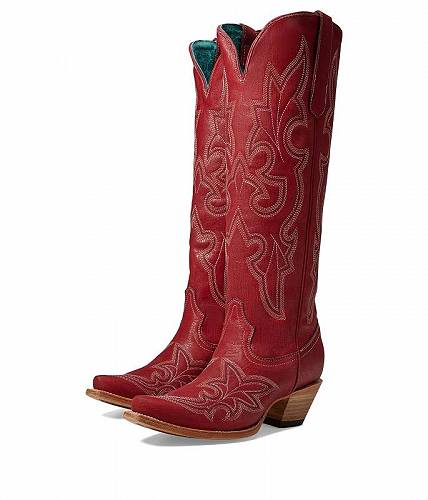 送料無料 コーラルブーツ Corral Boots レディース 女性用 シューズ 靴 ブーツ ロングブーツ A4465 - Red