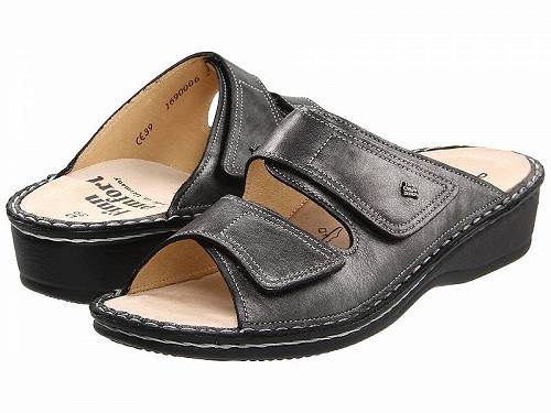 送料無料 フィンコンフォート Finn Comfort レディース 女性用 シューズ 靴 サンダル Jamaica - 82519 - Volcano Luxory Soft Footbed