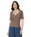  pNg PACT fB[X p t@bV TVc Favorite Rib Henley Top - Deep Taupe