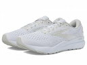 送料無料 ブルックス Brooks レディース 女性用 シューズ 靴 スニーカー 運動靴 Ghost 16 - White/White/Grey