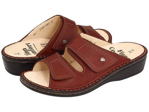 送料無料 フィンコンフォート Finn Comfort レディース 女性用 シューズ 靴 サンダル Jamaica - 82519 - Brandy Country Soft Footbed