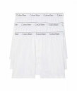  JoNC Calvin Klein Underwear Y jp t@bV  Cotton Classics Multipack Pack Knit Boxer - White