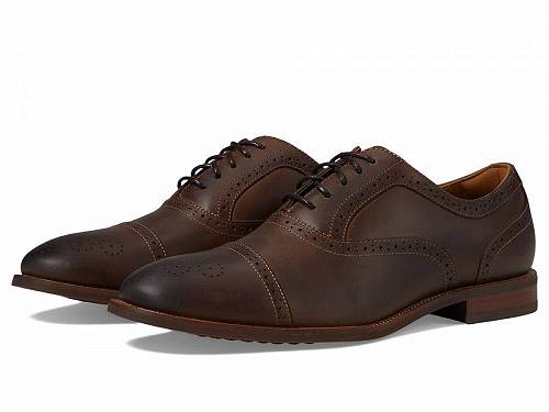 送料無料 フローシャイム Florsheim メンズ 男性用 シューズ 靴 オックスフォード 紳士靴 通勤靴 Rucci Cap Toe Bal Oxford - Brown Crazy Horse 送料無料 フローシャイム Florsheim メンズ 男性用 シューズ 靴 オックスフォード 紳士靴 通勤靴 Rucci Cap Toe Bal Oxford - Brown Crazy Horse