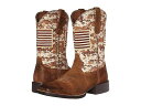 送料無料 アリアト Ariat メンズ 男性用 シューズ 靴 ブーツ ウエスタンブーツ Sport Patriot - Antique Mocha Suede/...