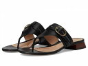 送料無料 コールハーン Cole Haan レディース 女性用 シューズ 靴 サンダル Gayle Thong Sandal - Black Leather