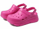 こちらの商品は スケッチャーズ SKECHERS レディース 女性用 シューズ 靴 クロッグ Foamies Max Cushionin with Removable Strap - Hot Pink です。 注文後のサイズ変更・キャンセルは出来ませんので、十分なご検討の上でのご注文をお願いいたします。 ※靴など、オリジナルの箱が無い場合がございます。ご確認が必要な場合にはご購入前にお問い合せください。 ※画面の表示と実物では多少色具合が異なって見える場合もございます。 ※アメリカ商品の為、稀にスクラッチなどがある場合がございます。使用に問題のない程度のものは不良品とは扱いませんのでご了承下さい。 ━ カタログ（英語）より抜粋 ━ This product is certified vegan and is constructed with no animal parts for materials or bindings. Crafted with a Max Cushioning(R) midsole, the SKECHERS(R) Foamies Max Cushionin with Removable Strap clogs offer superior comfort and support. Easy to slip on and off, these clog shoes feature perforation details on the upper that keep your feet cool and comfortable. Machine washable, these slip-on clogs come with a removable back strap for easy wear. Flexible and lightweight Foamies(R) EVA upper. Soft cushioned comfort footbed. Platform heel. Round toe. Dual-density traction outsole. ※掲載の寸法や重さはサイズ「7, width B - Medium」を計測したものです. サイズにより異なりますので、あくまで参考値として参照ください. 実寸（参考値）： Heel Height: 約 5.08 cm Platform Height: 約 5.08 cm ■サイズの幅(オプション)について Slim &lt; Narrow &lt; Medium &lt; Wide &lt; Extra Wide S &lt; N &lt; M &lt; W A &lt; B &lt; C &lt; D &lt; E &lt; EE(2E) &lt; EEE(3E) ※足幅は左に行くほど狭く、右に行くほど広くなります ※標準はMedium、M、D(またはC)となります ※メーカー毎に表記が異なる場合もございます