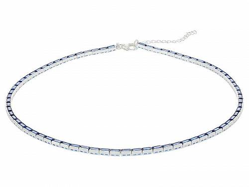 ̵ Madewell ǥ  奨꡼  ͥå쥹 Tennis Collection Baguette Crystal Necklace - Polished Silver