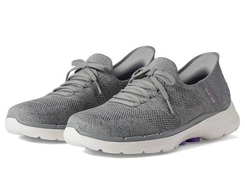 送料無料 スケッチャーズ SKECHERS Performance レディース 女性用 シューズ 靴 スニーカー 運動靴 Go Walk 6 Lovely Day Hands Free Slip-Ins - Gray/Lavender