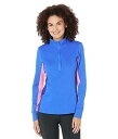  A_[A[}[ Under Armour fB[X p t@bV AE^[ WPbg R[g WPbg Storm Midlayer 1/2 Zip - Versa Blue/Pink Punk/Metallic Silver