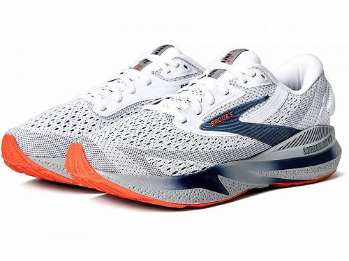 送料無料 ブルックス Brooks メンズ 男性用 シューズ 靴 スニーカー 運動靴 Adrenaline GTS 24 - White/Peacoat/Alloy