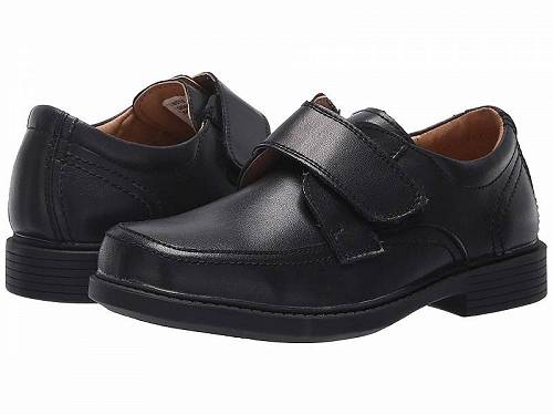 送料無料 フローシャイム Florsheim Kids 男の子用 キッズシューズ 子供靴 ローファー Berwyn Jr. II (Toddler/Little Kid/Big Kid) - Black Smooth Leather