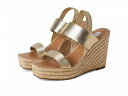 送料無料 スティーブマデン Steve Madden レディース 女性用 シューズ 靴 サンダル Contessa - Gold Leather