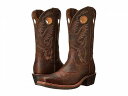 送料無料 アリアト Ariat メンズ 男性用 シューズ 靴 ブーツ ウエスタンブーツ Heritage Roughstock - Brown Oiled Ro...