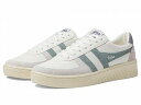 送料無料 ゴラ Gola レディース 女性用 シューズ 靴 スニーカー 運動靴 Grandslam Trident - White/Slate/Shadow