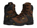 送料無料 キーン Keen Utility メンズ 男性用 シューズ 靴 ブーツ ワークブーツ Dover 8&quot; Insulated Waterproof Boot (Carbon-fiber Toe) - Dark Earth/Black