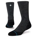  X^X Stance t@bV \bNX C Light Wool Crew - Black