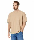  AllSaints Y jp t@bV TVc Isac Short Sleeve Crew - Brown