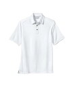 送料無料 ジョーンストンアンドマーフィー Johnston &amp; Murphy メンズ 男性用 ファッション ポロシャツ Vintage Slub Polo - White