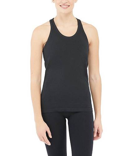 送料無料 スパンクス Spanx レディース 女性用 ファッション トップス シャツ Spanx Lamn Active Seamless Tank - Very Black