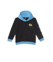 送料無料 クイックシルバー Quiksilver Kids 男の子用 ファッション 子供服 アウター ジャケット ジャケット Omni Logo Block Hood (Toddler/Little Kids) - Black 1