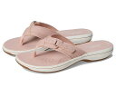送料無料 クラークス Clarks レディース 女性用 シューズ 靴 サンダル Breeze Sea - Blush Interest Synthetic