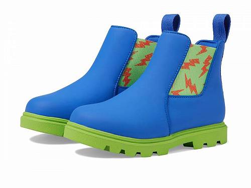 楽天グッズ×グッズ送料無料 ネイティブ Native Shoes Kids キッズ 子供用 キッズシューズ 子供靴 ブーツ チェルシーブーツ Kensington Treklite Bloom （Little Kid/Big Kid） - UV Blue/Snap Green/Snap LaFlame Lightning