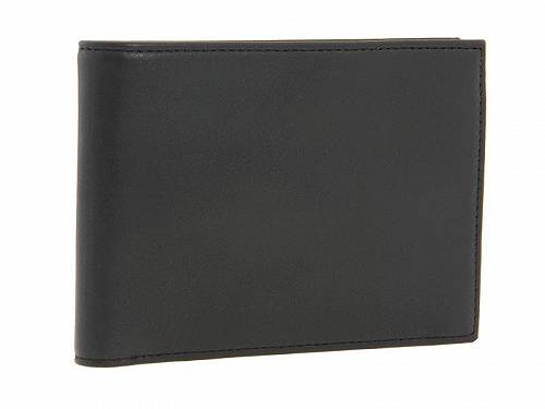  {XJ Bosca Y jp t@bVG  z Nappa Vitello Collection - Credit Wallet w/ ID Passcase - Black Leather