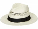 送料無料 サンディエゴハットカンパニー San Diego Hat Company メンズ 男性用 ファッション雑貨 小物 帽子 Paper Fedora w/ Vents - Tobacco