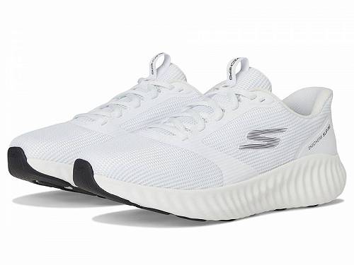 送料無料 スケッチャーズ SKECHERS メンズ 男性用 シューズ 靴 スニーカー 運動靴 Hands Free Slip-ins Go Run Now Sneaker - White/Black