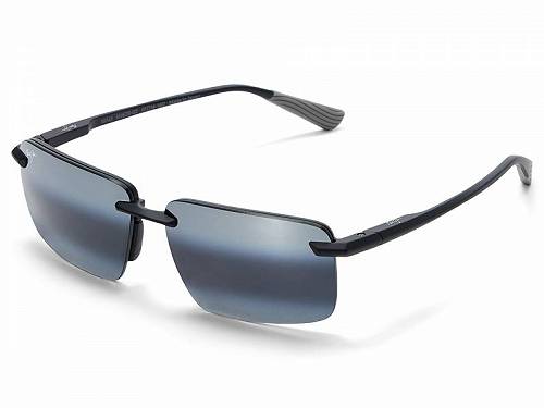 楽天グッズ×グッズ送料無料 マウイ ジム Maui Jim メガネ 眼鏡 サングラス Laulima - Matte Black/Neutral Grey Polarized