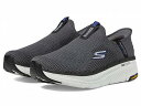  XPb`[Y SKECHERS Y jp V[Y C Xj[J[ ^C Hands Free Slip-Ins - Max Cushion Premier 2.0 - Charcoal/Black