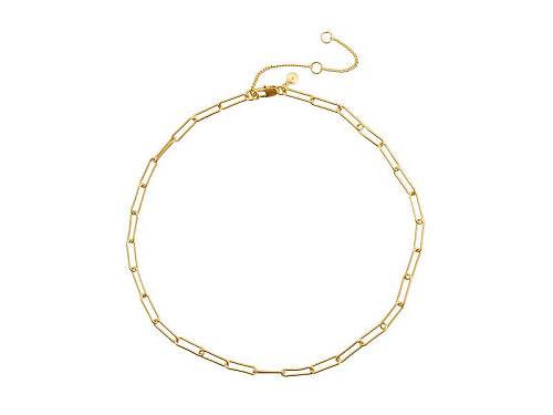  Madewell fB[X p WG[ i lbNX Paperclip Chain Necklace - Vintage Gold