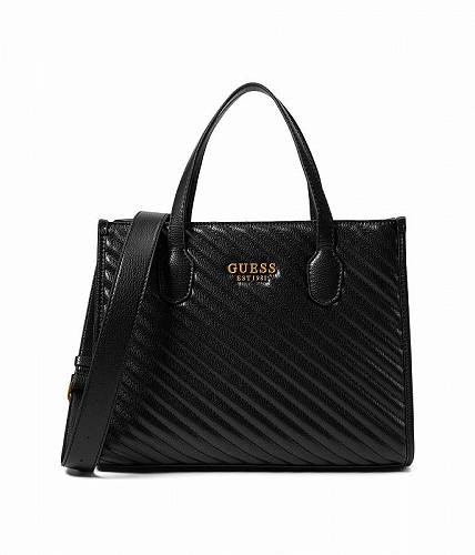 送料無料 ゲス GUESS レディース 女性用 バッグ 鞄 トートバッグ バックパック リュック Silvana Double Compartment Tote - Black