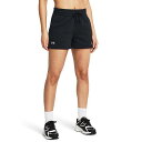  A_[A[}[ Under Armour fB[X p t@bV V[gpc Zp Rival Fleece Shorts - Black/White