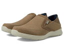 送料無料 ナンブッシュ Nunn Bush メンズ 男性用 シューズ 靴 スニーカー 運動靴 Conway EZ Canvas Moccasin Toe Slip-On Easy Slip-In Loafer - Stone