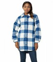  nbg[ Hatley fB[X p t@bV AE^[ WPbg R[g WPbg Hayden Overshirt - Blue Plaid