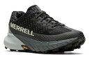 送料無料 メレル Merrell レディース 女性用 シューズ 靴 スニーカー 運動靴 Agility Peak 5 - Black/Granite