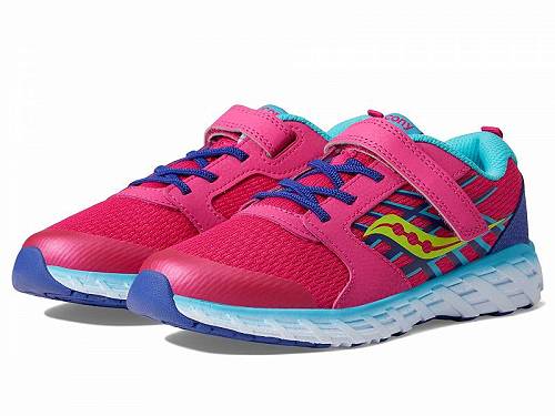 送料無料 サッカニー Saucony Kids 女の子用 キッズシューズ 子供靴 スニーカー 運動靴 Wind A/C 2.0 (Little Kid/Big Kid) - Pink/Blue/Green